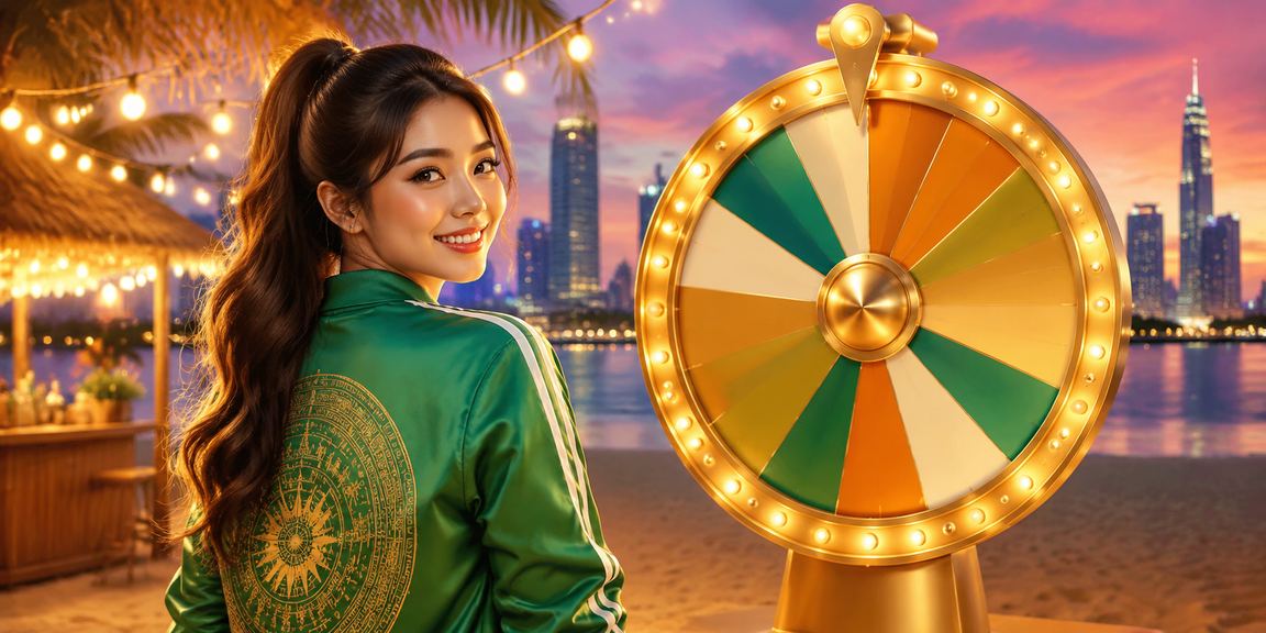 Người chơi tại Hồ Chí Minh tham gia quay số may mắn và xem kết quả trên điện thoại